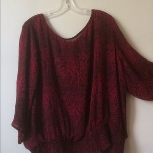 Michael Kors Red Blouse